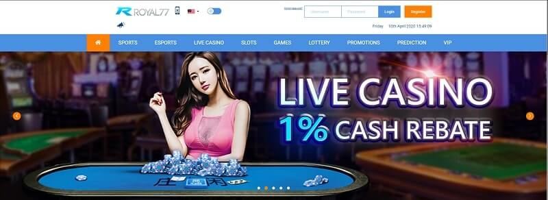 royal77 online casino review